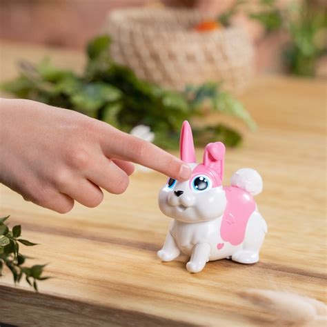 Animagic Let's Go Bunny Pink Interactive Pet | Smyths Toys UK