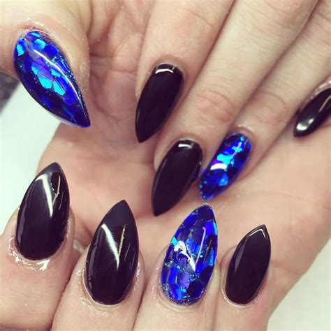 2017 Royal Blue Nail Art Designs - style you 7