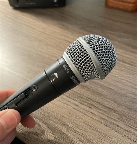 This SM58 is brand new and sounds perfect - but doesn't look so great ...