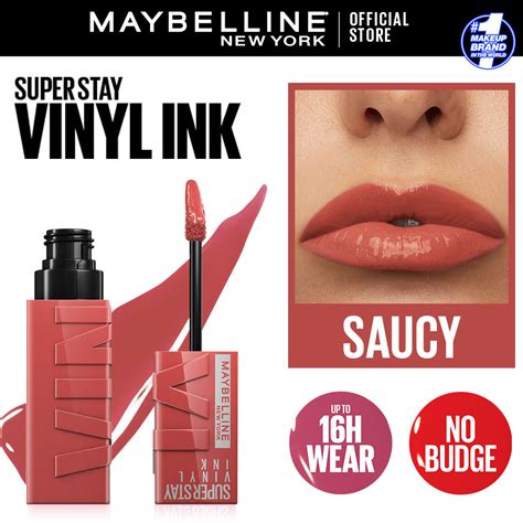 Maybelline New York Superstay Vinyl Ink - Saucy – Alkaram Studio