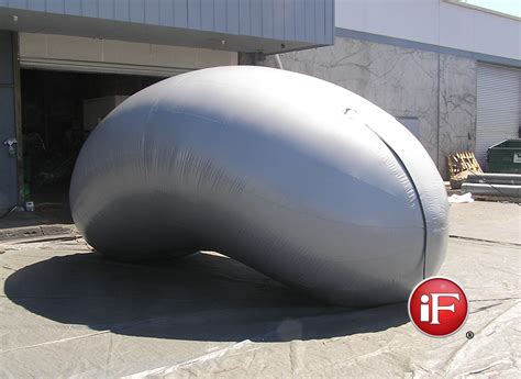 Custom Inflatable, Adverstising Inflatables, The Cloud Gate, Silver Bean