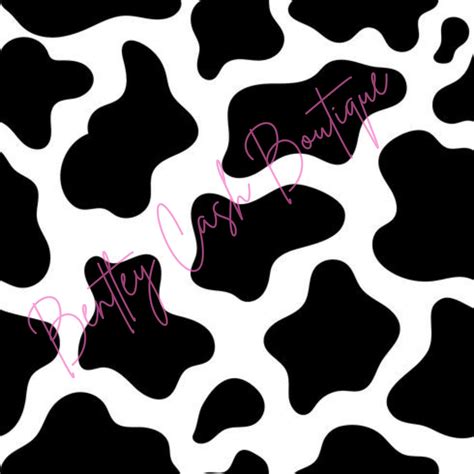 Cow Print - Cow Pattern - SVG, PNG - Digital Download - Etsy