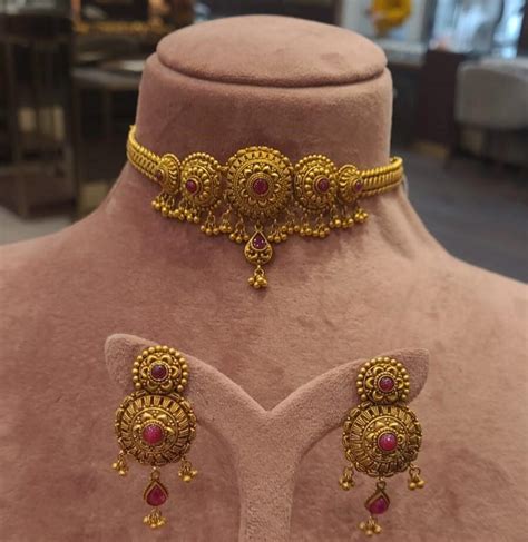 buy tanishq gold necklace set   price tanishq