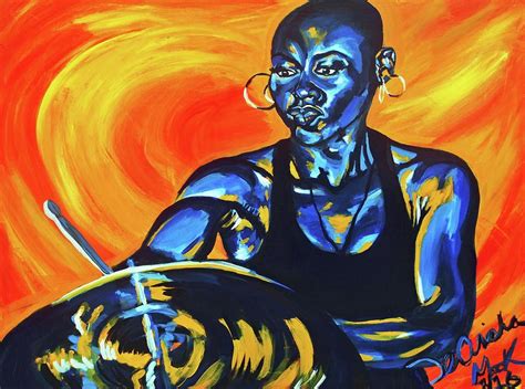 D Drummer Pastel by DeAriesha Mack - Fine Art America