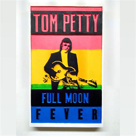 Tom Petty Full Moon Fever album cover art engraved | Etsy