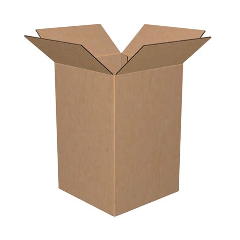 Box 10x10x15 32C Kraft 25/500 - Whitebird