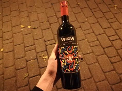 Woow Bonarda Red Natural sweet|Бонарда вино красное сладкое отзыв