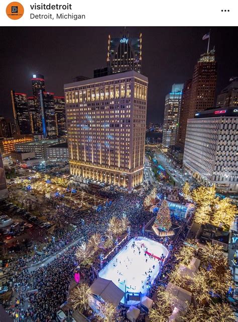 Downtown Detroit, Michigan, USA : r/CityPorn