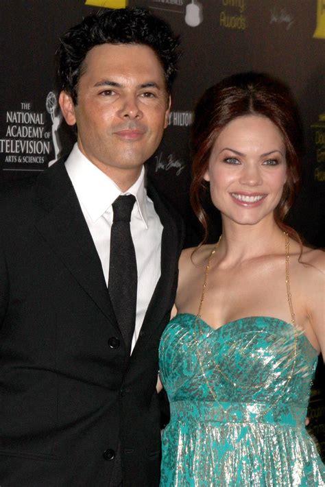 LOS ANGELES, JUN 23 - Michael Saucedo, Rebecca Herbst arrives at the