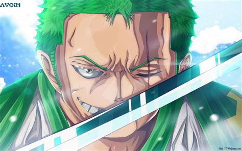 Roronoa Zoro Wano Kuni Arc 2K wallpaper download