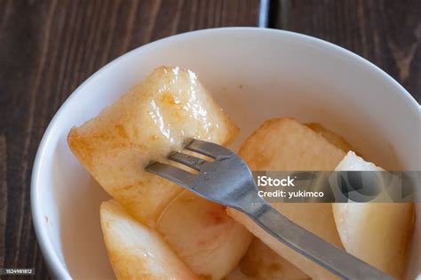Japanese Fruit Hakuto Sweet White Peach Stock Photo - Download Image ...