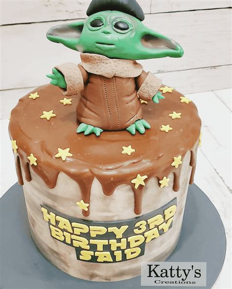 Baby Yoda Birthday Cake Ideas Images (Pictures)