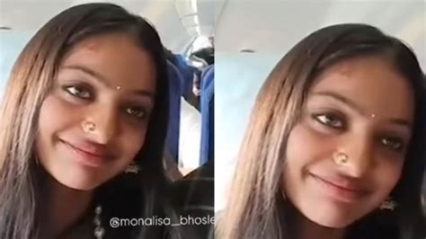 Monalisa Bhosle, Mahakumbh sensation, takes first-ever flight to ...