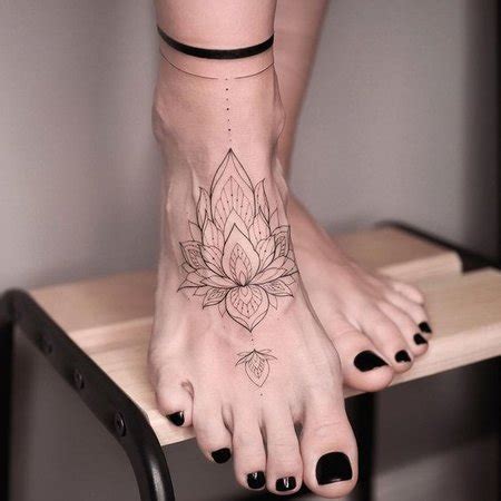 Все о тату на стопе и ступнях | VeAn Tattoo