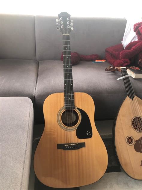 Epiphone DR-100 NA Akustik gitar - Müzik Enstrümanları - 1673076316