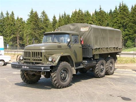 ZIL - ЗИЛ - TRUCK - RUSSIA / | Army vehicles, Trucks, Vehicles