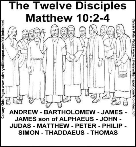 The Twelve Apostles coloring, Download The Twelve Apostles coloring for ...