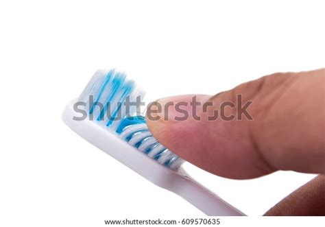 finger touching feeling soft slim tapered stock photo