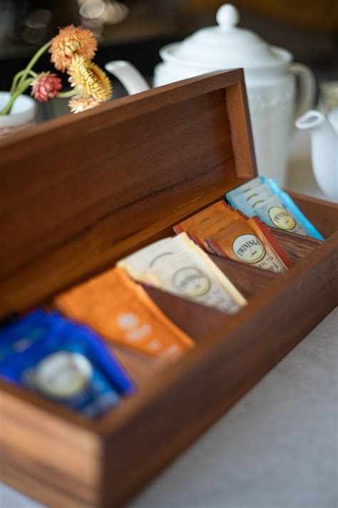 Wooden Tea Storage Box - Wonderful Life Farm
