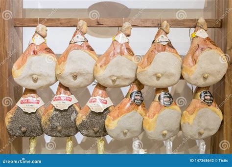 Raw Ham at Tuttofood 2019 in Milan, Italy Editorial Photography - Image ...