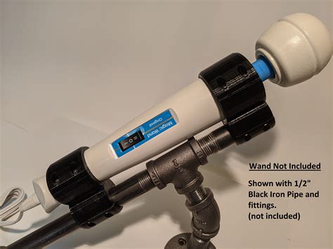 Pole Mount for Original Hitachi Magic Wand Vibrator Works With 3/8", 1/