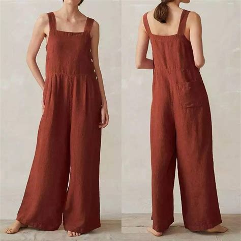Linen Overalls / Summer Clothing / Comfy Overalls / Dungarees | Etsy ...