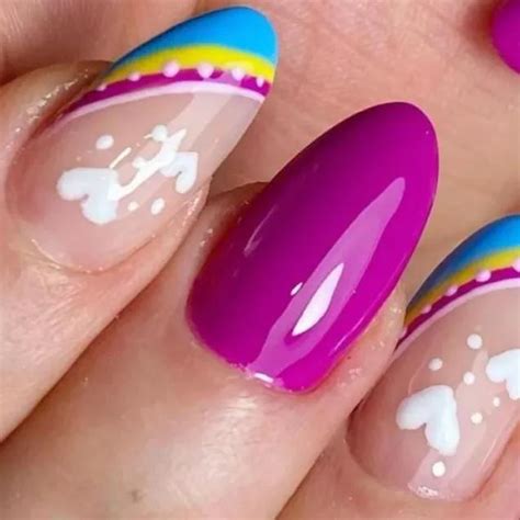Decorada Esmaltacao Em Gel - Esmaltação em Gel Decorada | UnhasEsmaltes