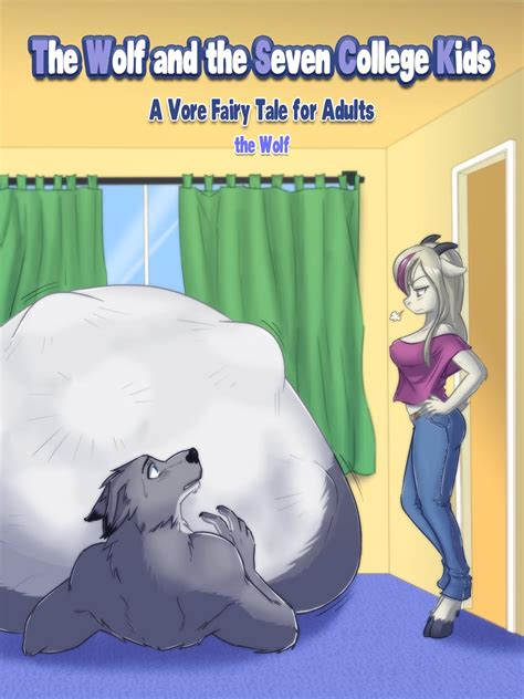 The Wolf and the Seven College Kids (Furry Vore Erotica) (English