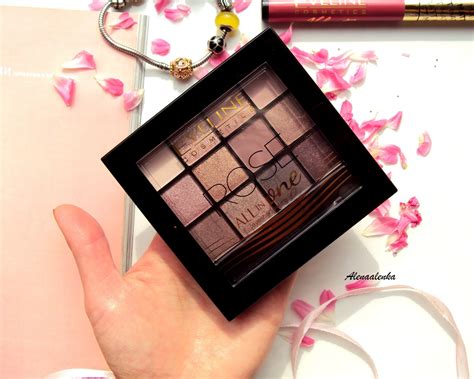 Eveline Cosmetics Rose All In One Eyeshadow Palette #02. Reviews ...