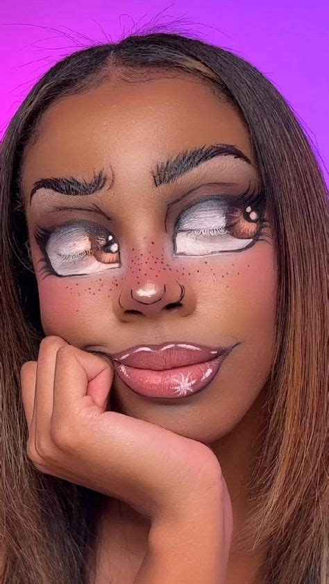Pin by Emily Lewis on Fashion | Doll face makeup, Creative makeup looks ...