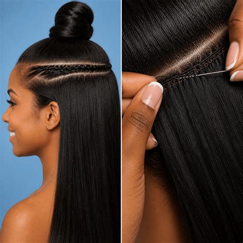 sew  hair extensions pros  cons