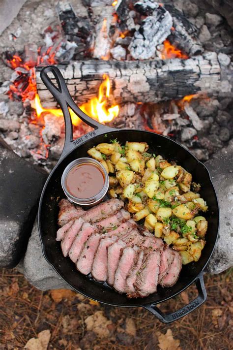 Savory Steak and Potatoes - Over The Fire Cooking