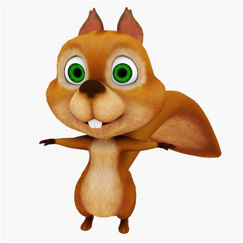 Squirrel 3D Models for Download | TurboSquid