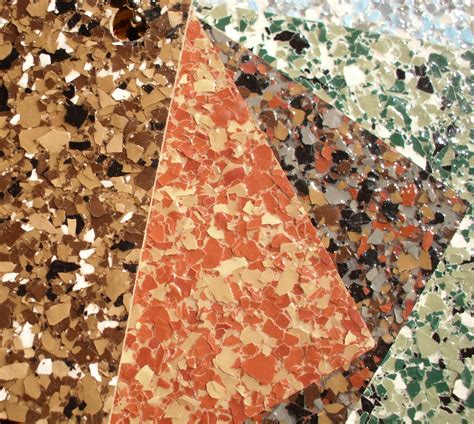 Color Chips Epoxy For Floors