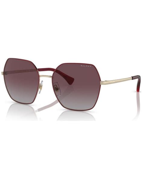 Ralph By Ralph Lauren Polarized Sunglasses in Brown | Lyst