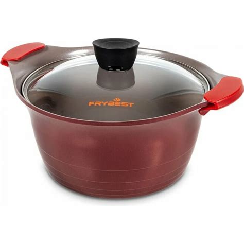 Кастрюля Frybest 24 см Burgundy-C24IK - выгодная цена, отзывы ...