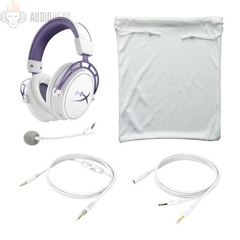 Наушники Kingston HyperX Cloud Alpha Limited Edition Purple-White ...