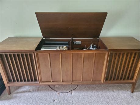 great finds  auctions vintage zenith console stereo