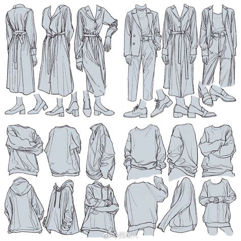 Рисуем одежду #Обучение@lessons_and_tutorials.. | Уроки и туториалы ...