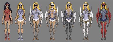 Delora (Variations) by thejason10 on DeviantArt