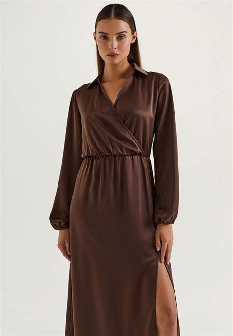 Платье Love Republic Exclusive online, цвет: коричневый, MP002XW0KBWN ...