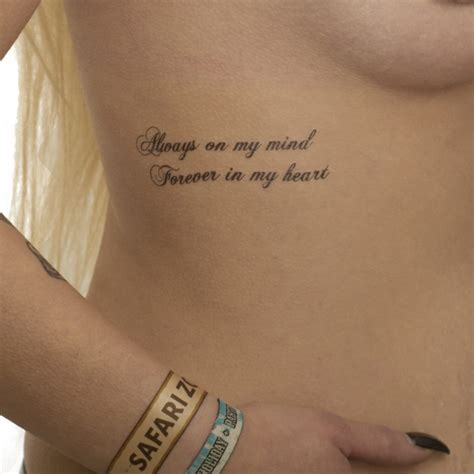 Always In My Heart Tattoo - Design Talk