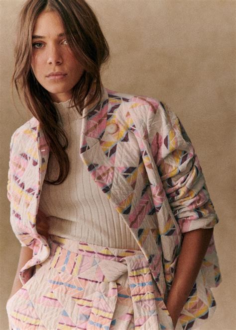 Kalvin Coat - Beige - Cotton - Octobre Éditions