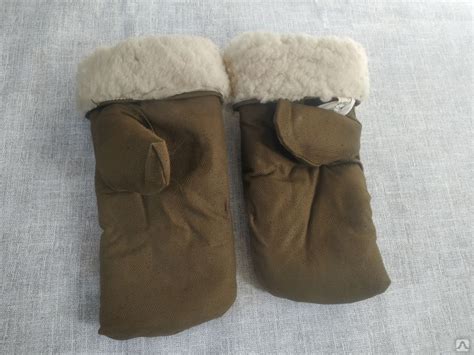 Рукавицы зимние из овчины. Натуральный мех. купить за 650 руб./шт. в ...