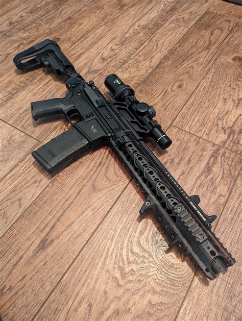 Warsport LOVA with Antimatter Scope Switch on Trijicon LPVO : r/GunPorn