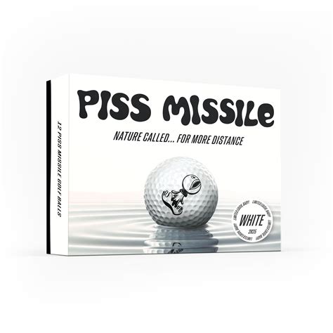 Products – Piss Missile Golf Balls
