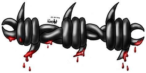 Barbed Wire Tattoo Design by aimee1 on DeviantArt