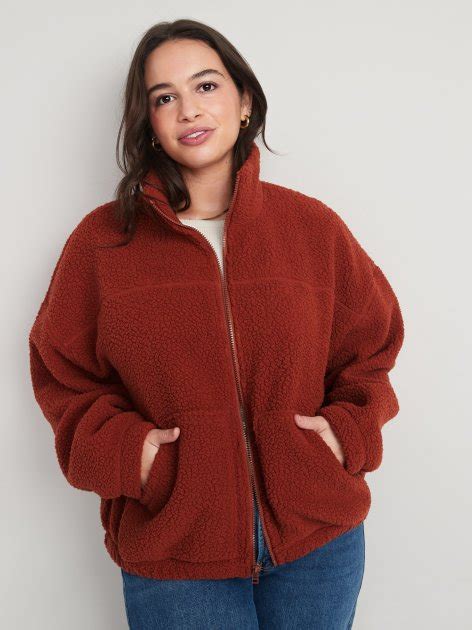 Женская кофта Old Navy шерпа 1159773385 (Коричневый, 3X) от продавца ...