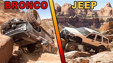 Showdown: Bronco vs Jeeps - Who Will Be Crowned the Ultimate Wheeler ...