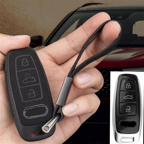 Калъф за ключ Audi A3 A4 B9 A6 C8 A7 S7 4K A8 D5 S8 Q7 Q8 SQ8 E-tron гр ...